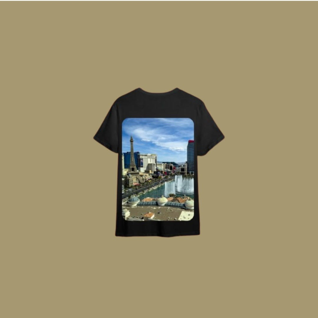 Las Vegas Black Tee
