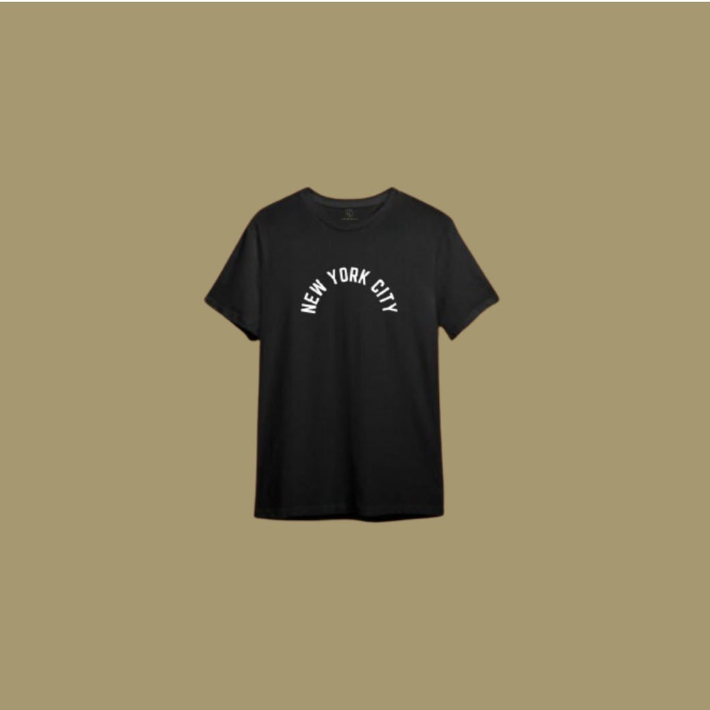 New York City Black Tee