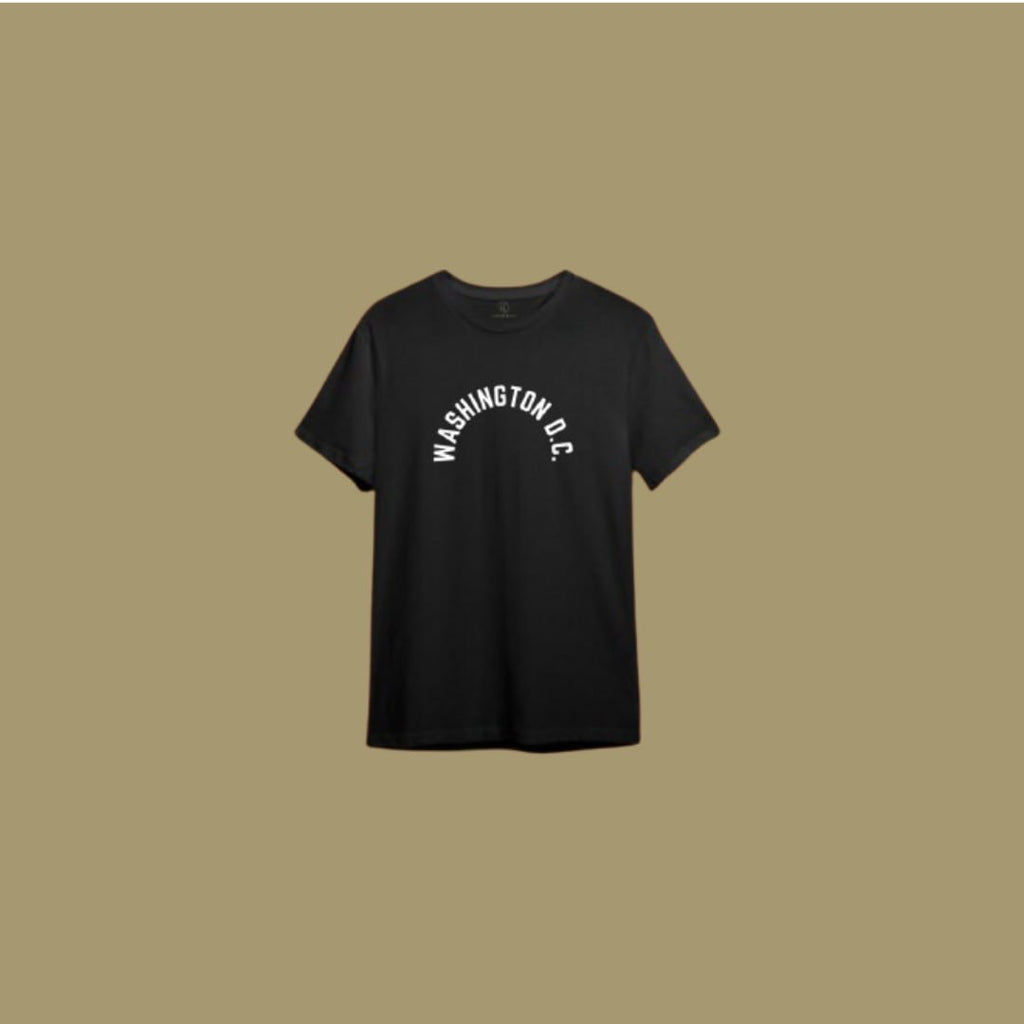 Washington D.C. Black Tee