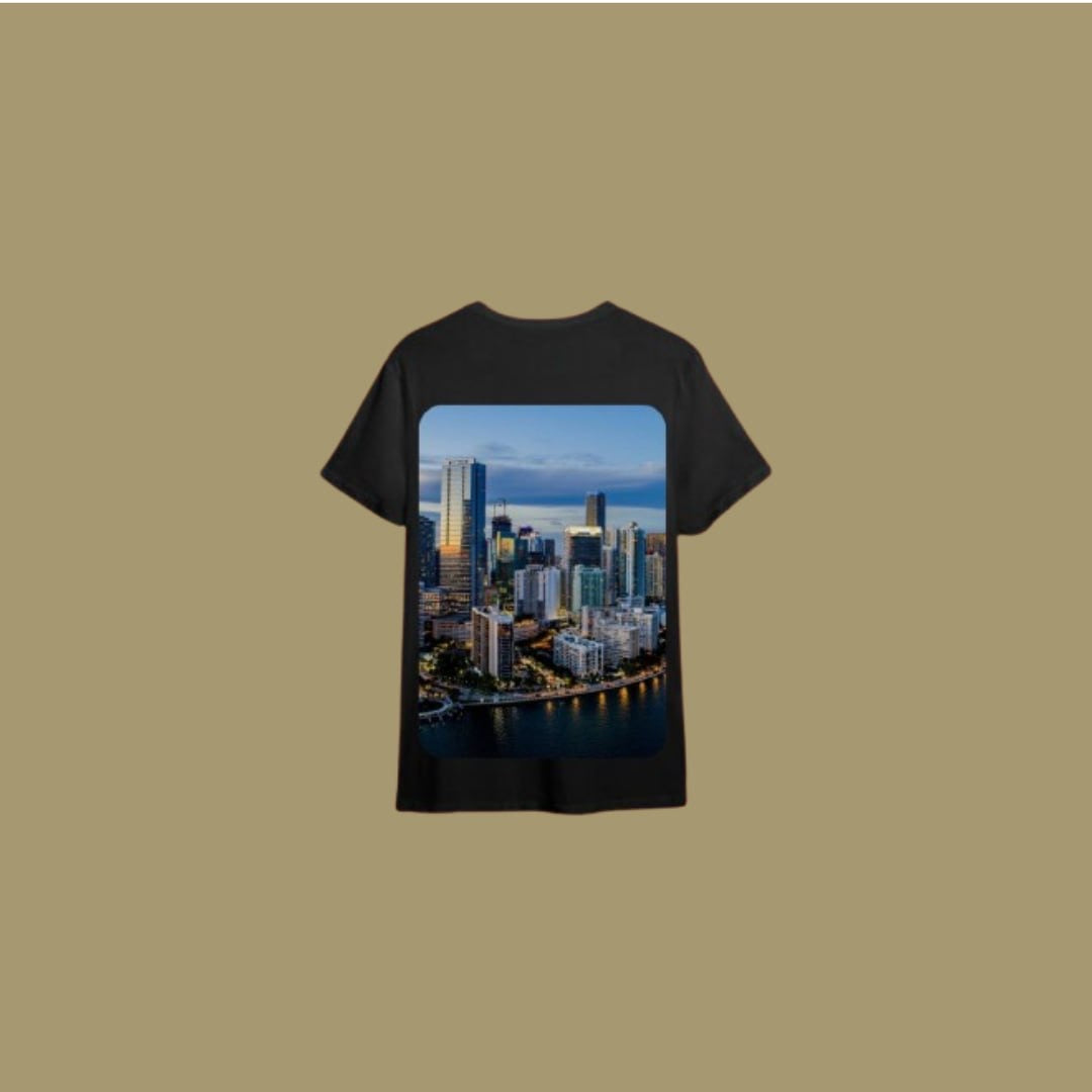 Miami Black Tee